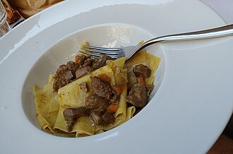maccheroni all'anatra